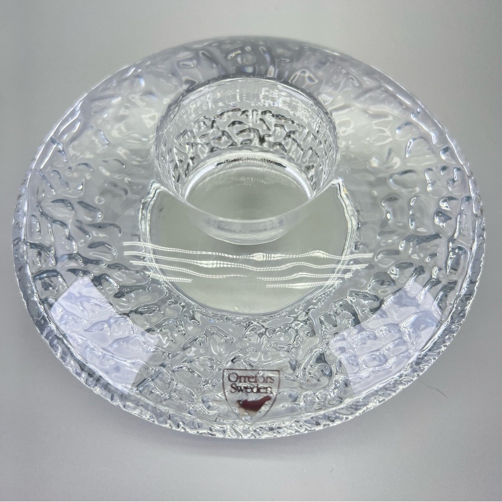 Swedish Orrefors Candleholder